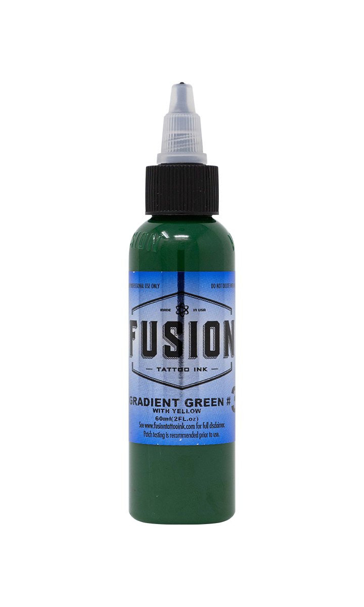 Fusion Ink Gradient Green With Yellow #3 - 1oz