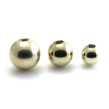 Zircon Gold Steel Ball -3mm