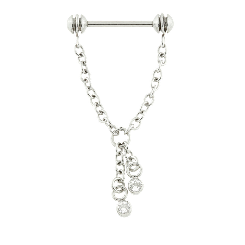 Steel Conch Chain Micro Bar - 1.2mm