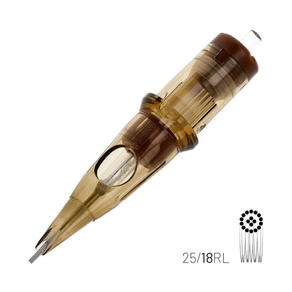 Kwadron Cartridges - Round Liner 0.25mm Long Taper
