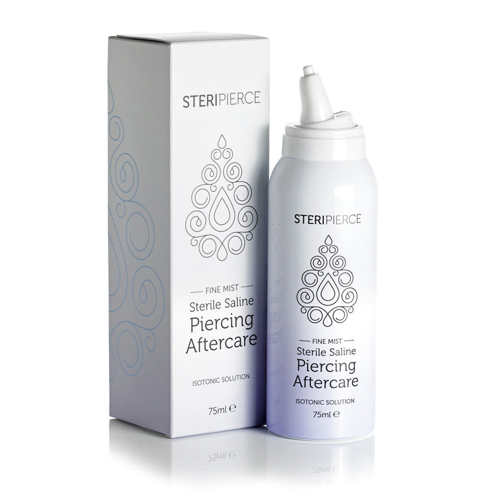 SteriPierce Fine Mist Sterile Saline Piercing Aftercare 75ml
