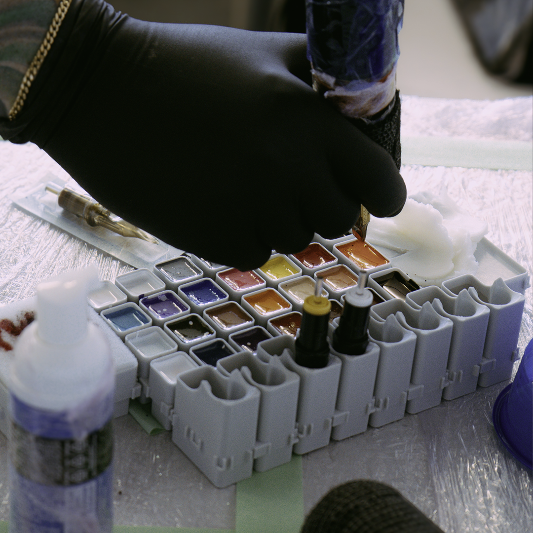 FRAKNEEDLE2 Fraktal Modular Workspace Organiser - Two Cavity Cartridge Holder x 20