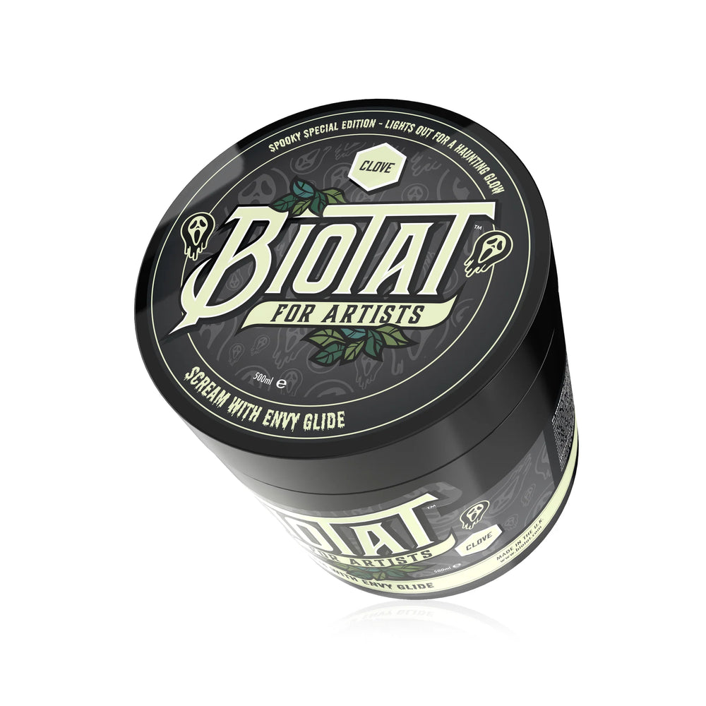 Biotat Numbing Tattoo Glide - Glow in the Dark Scream With Envy Glide 500ml