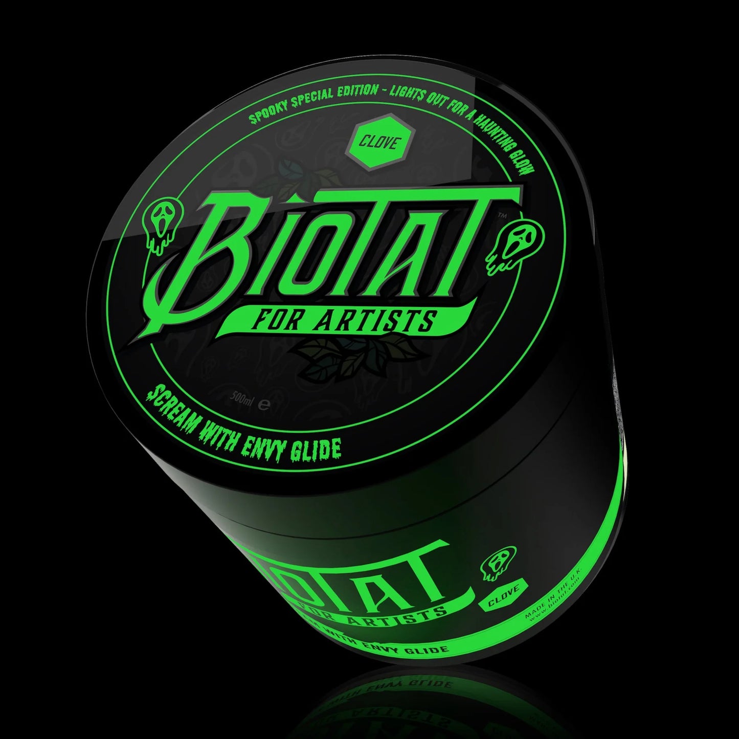 Biotat Numbing Tattoo Glide - Glow in the Dark Scream With Envy Glide 500ml