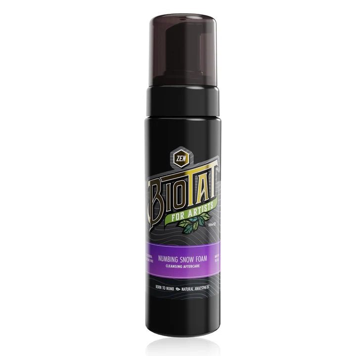 Biotat Zen Snow Foam Tattoo Aftercare