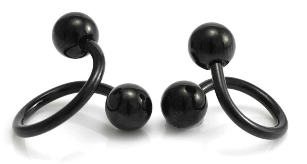Black Steel Spiral 1.6