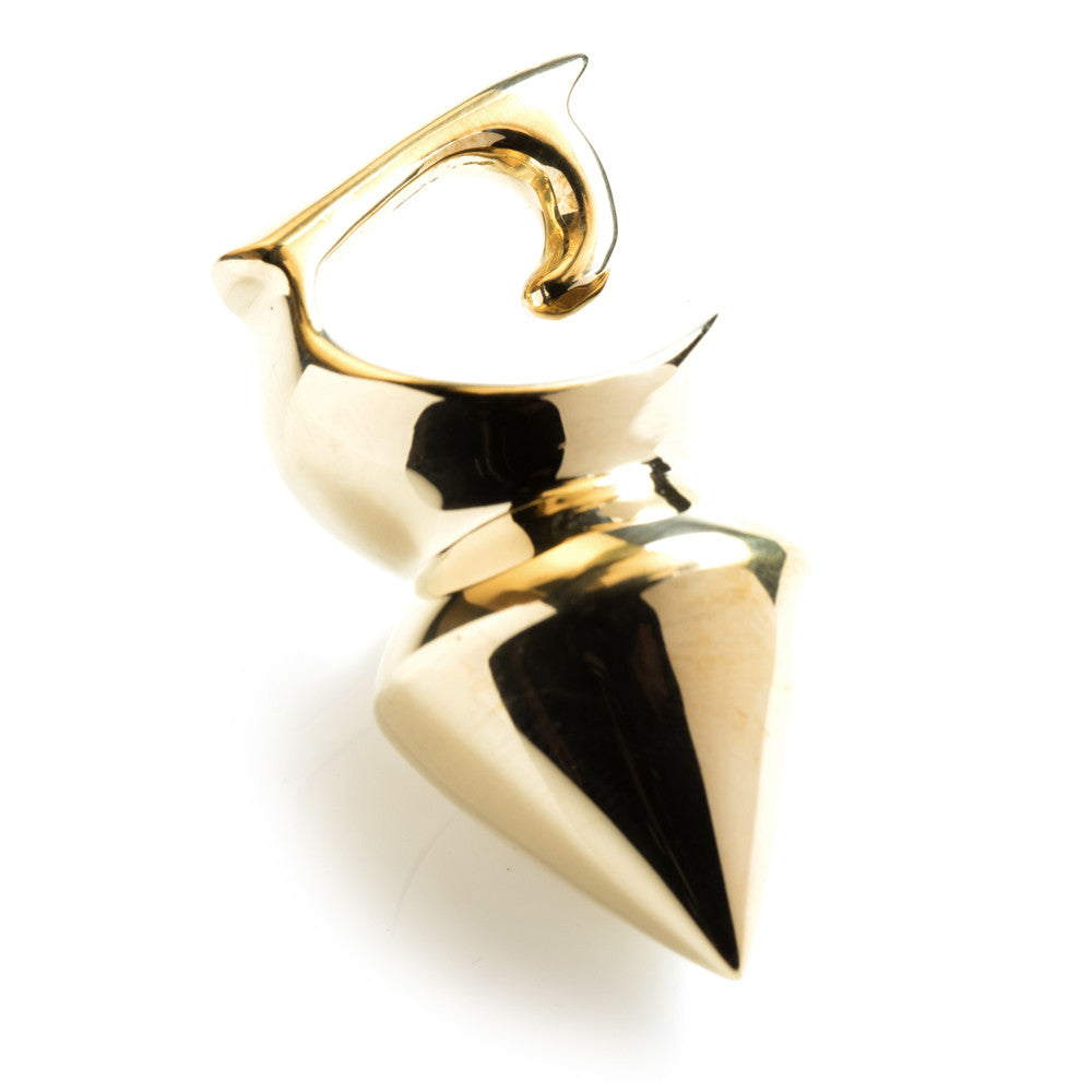 1x Brass Weight Ear Stretcher - BRASSWEIGHT51