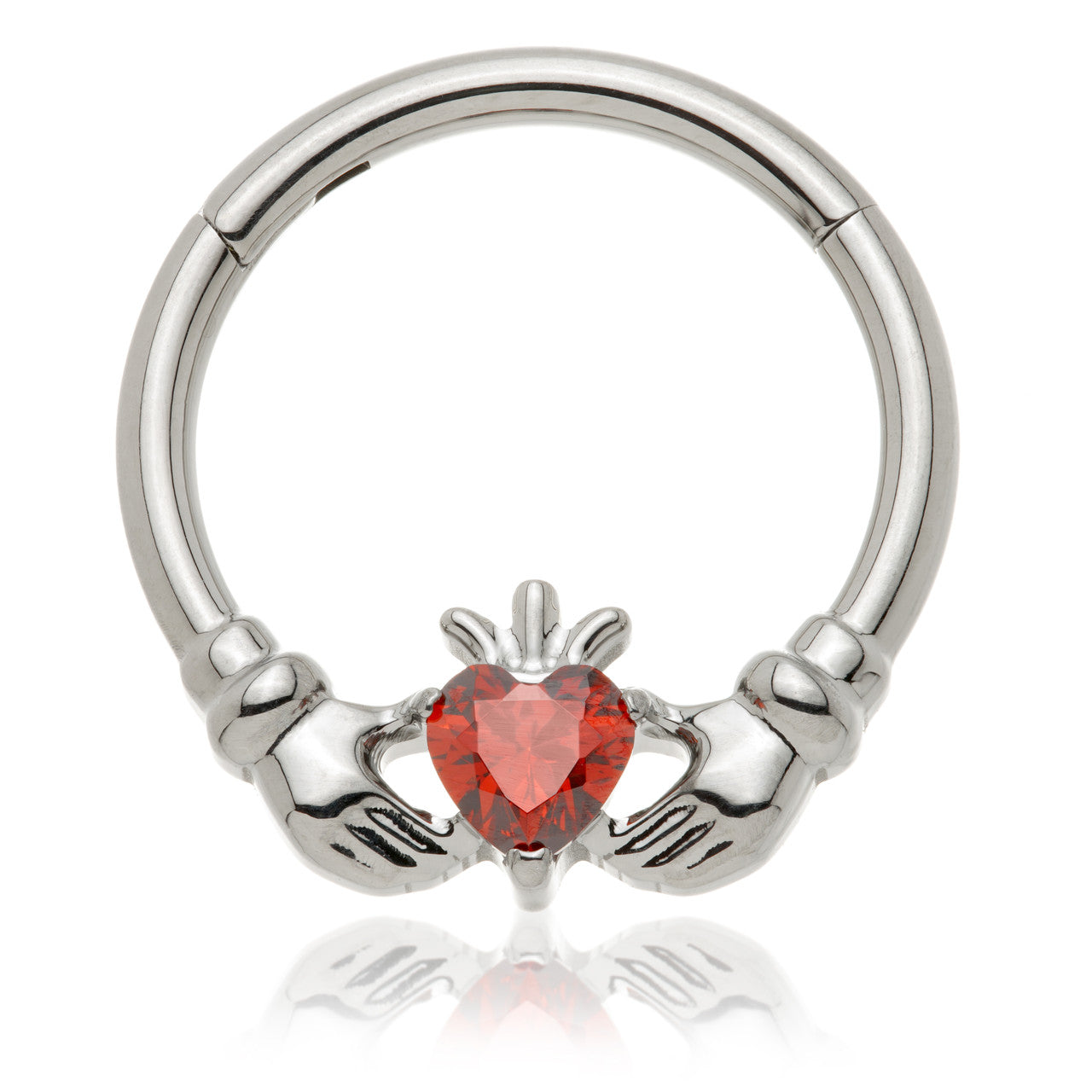 Ti Couture Claddagh Hinged Ring