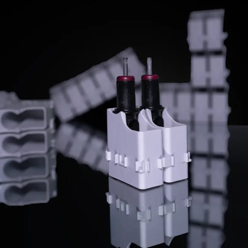 FRAKNEEDLE2 Fraktal Modular Workspace Organiser - Two Cavity Cartridge Holder x 20