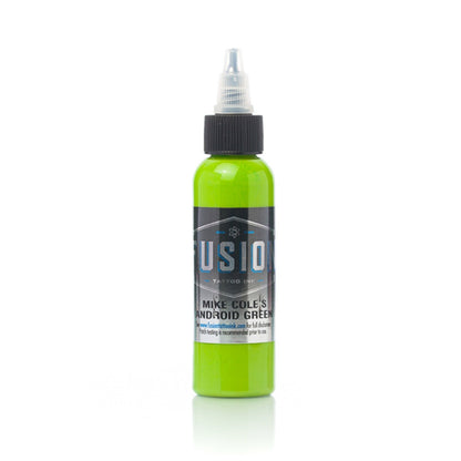 Short Date Fusion Ink Mike Cole Android Green - 2oz
