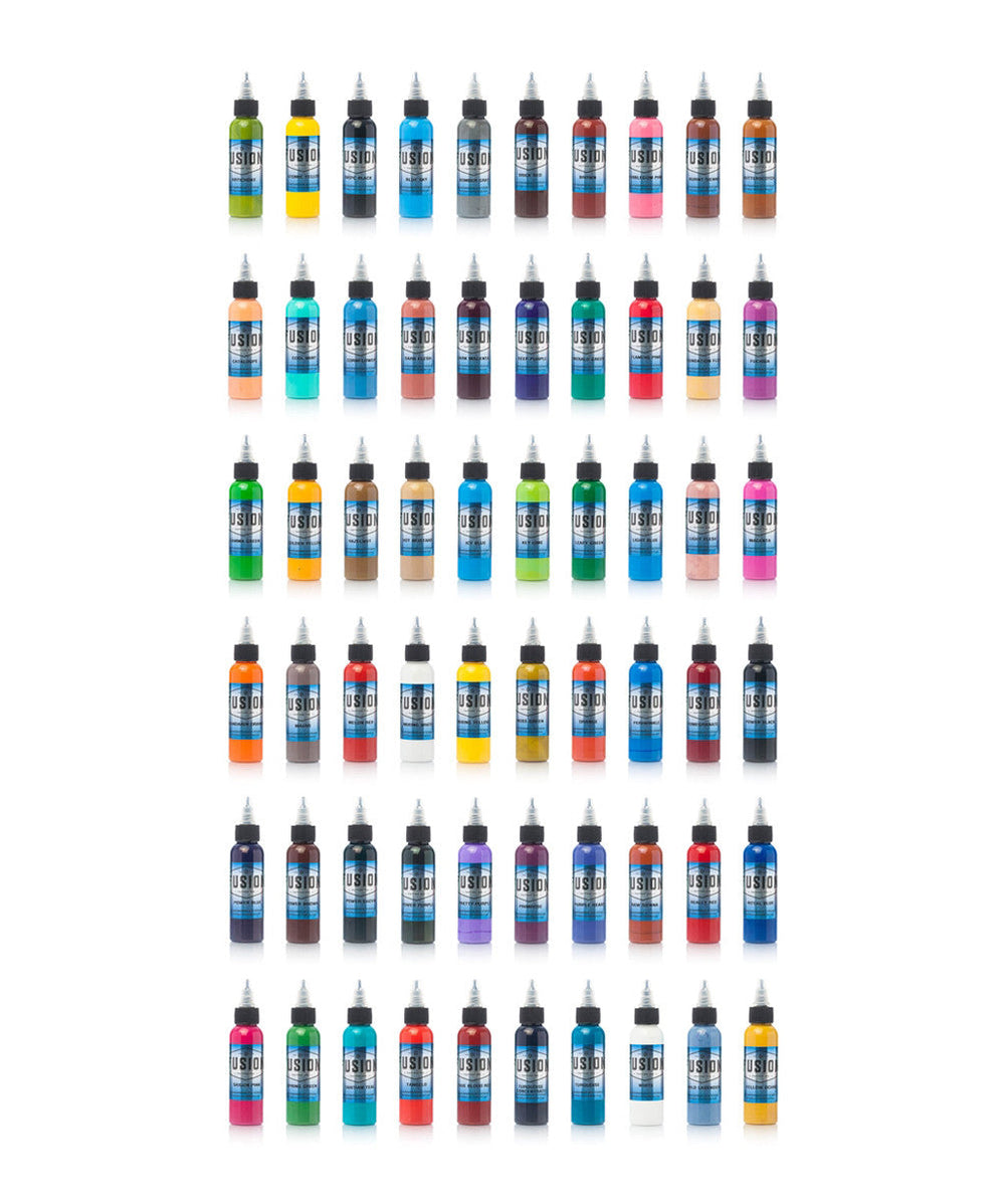 Fusion Ink Complete Set of 60 Inks 1oz