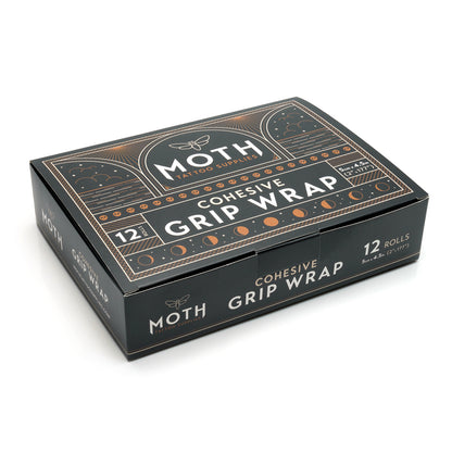 Moth Grip Wrap 2" - Box of 12 - Black or Pink