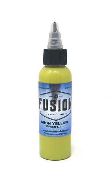 Fusion Ink Neon Yellow - 1oz