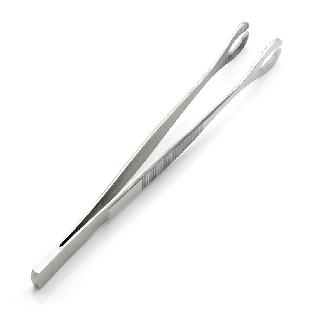 Sterilised Disposable Steel Slotted Sponge Forceps