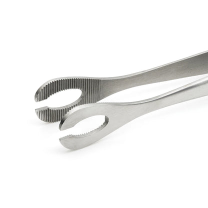 Sterilised Disposable Steel Slotted Sponge Forceps