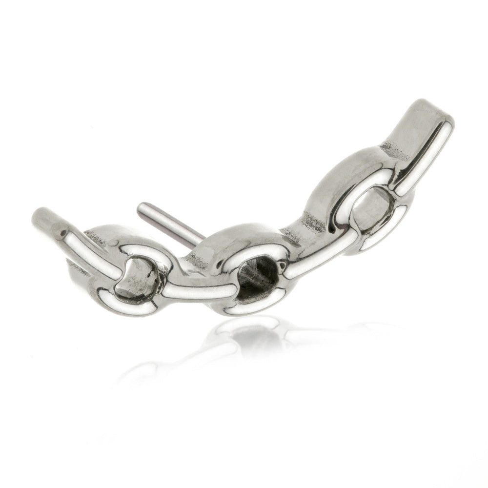 Ti Threadless Jewelled Chain Attachment