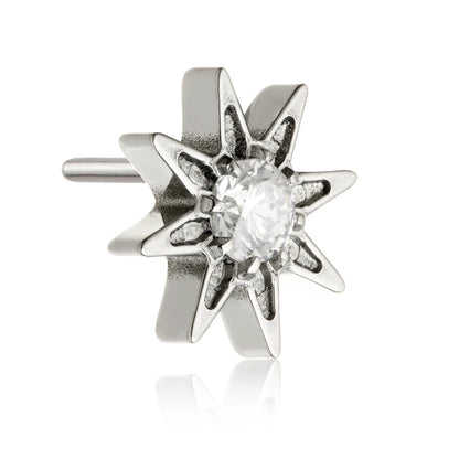 Ti Threadless Jewelled Celestial Star Attachment