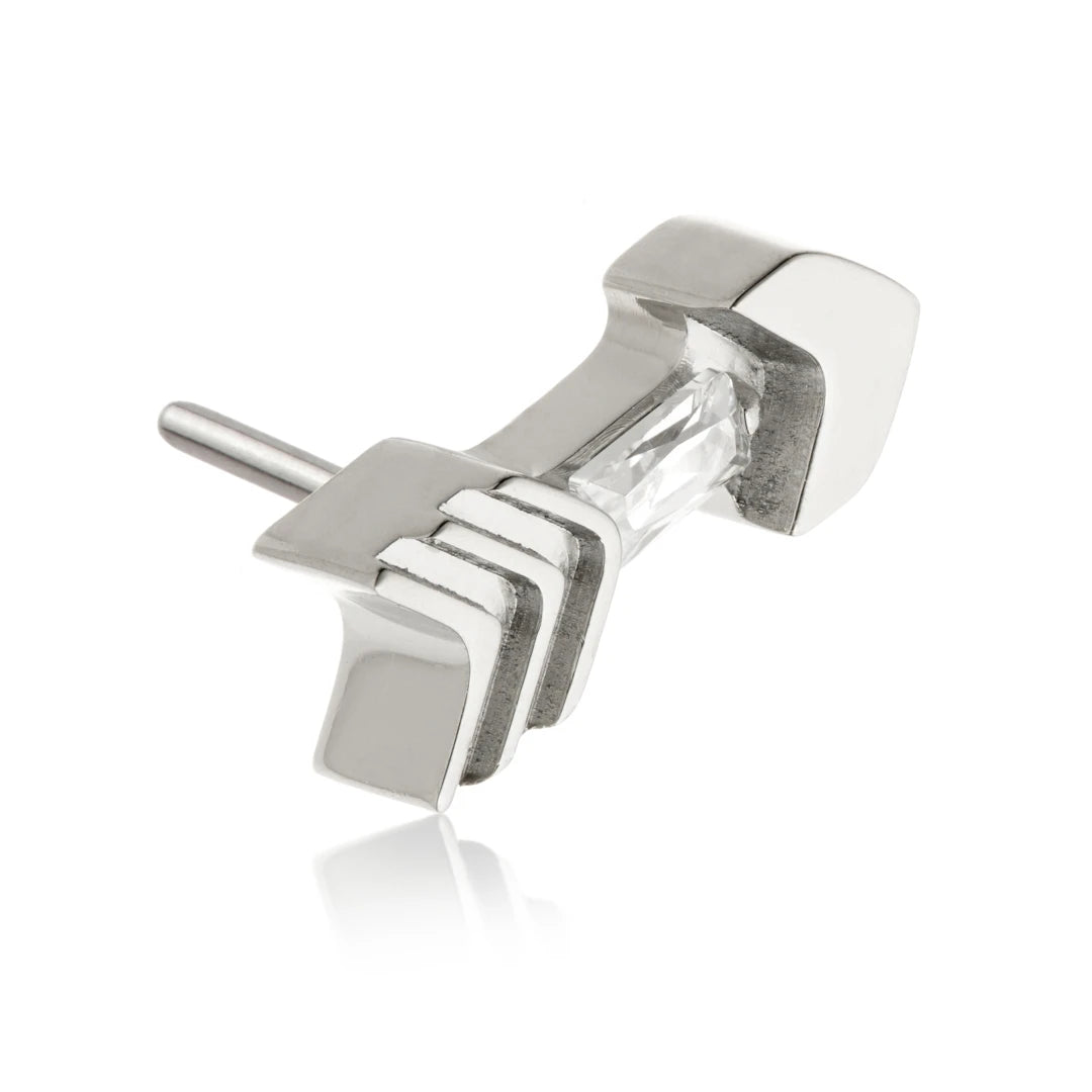 Ti Threadless Jewelled Arrow Attachment