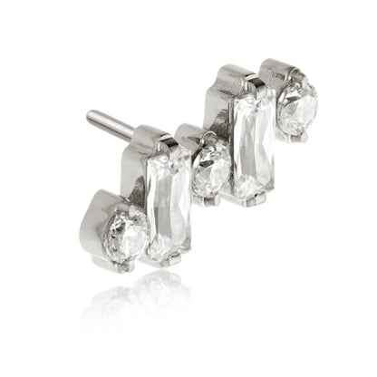 Ti Threadless Gem Cluster Attachment