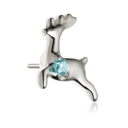 Ti Threadless Jewelled Deer Attachment