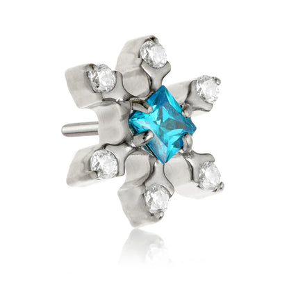Ti Threadless Jewelled Snowflake Attachment