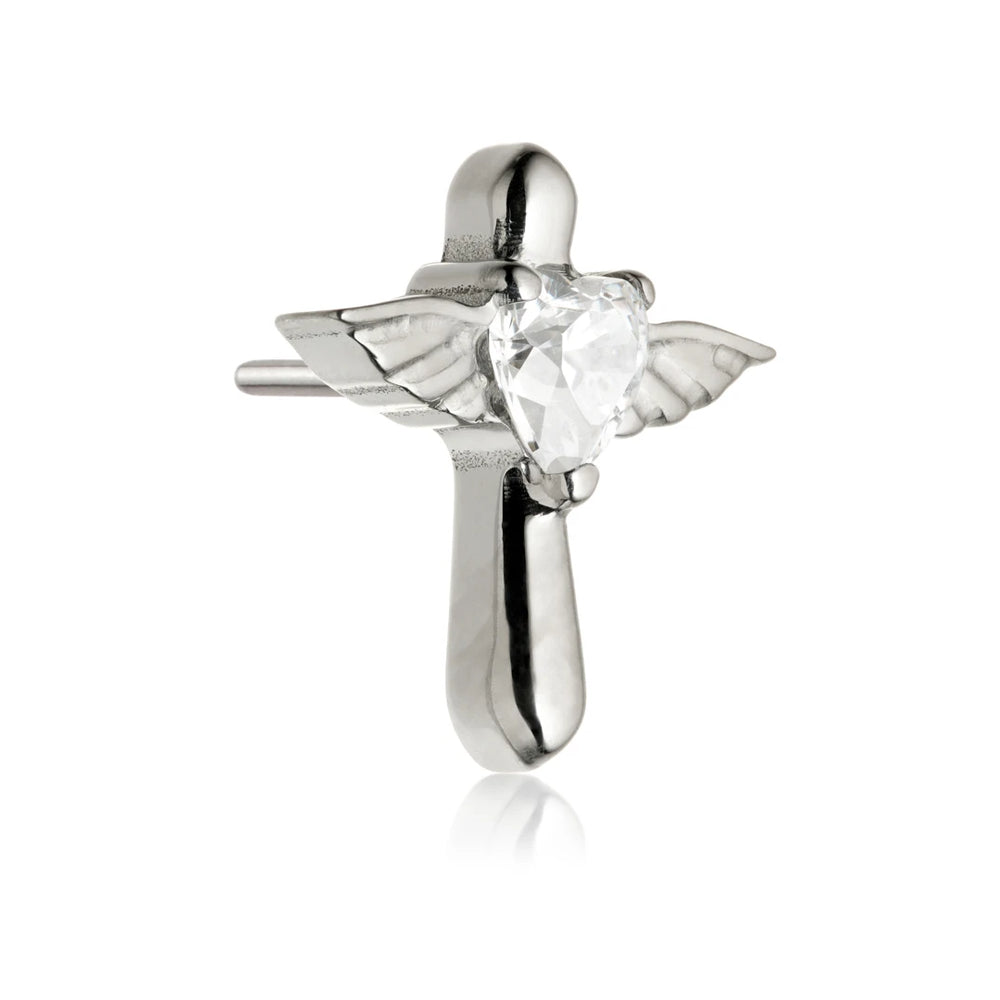 Ti Threadless Winged Heart Attachment