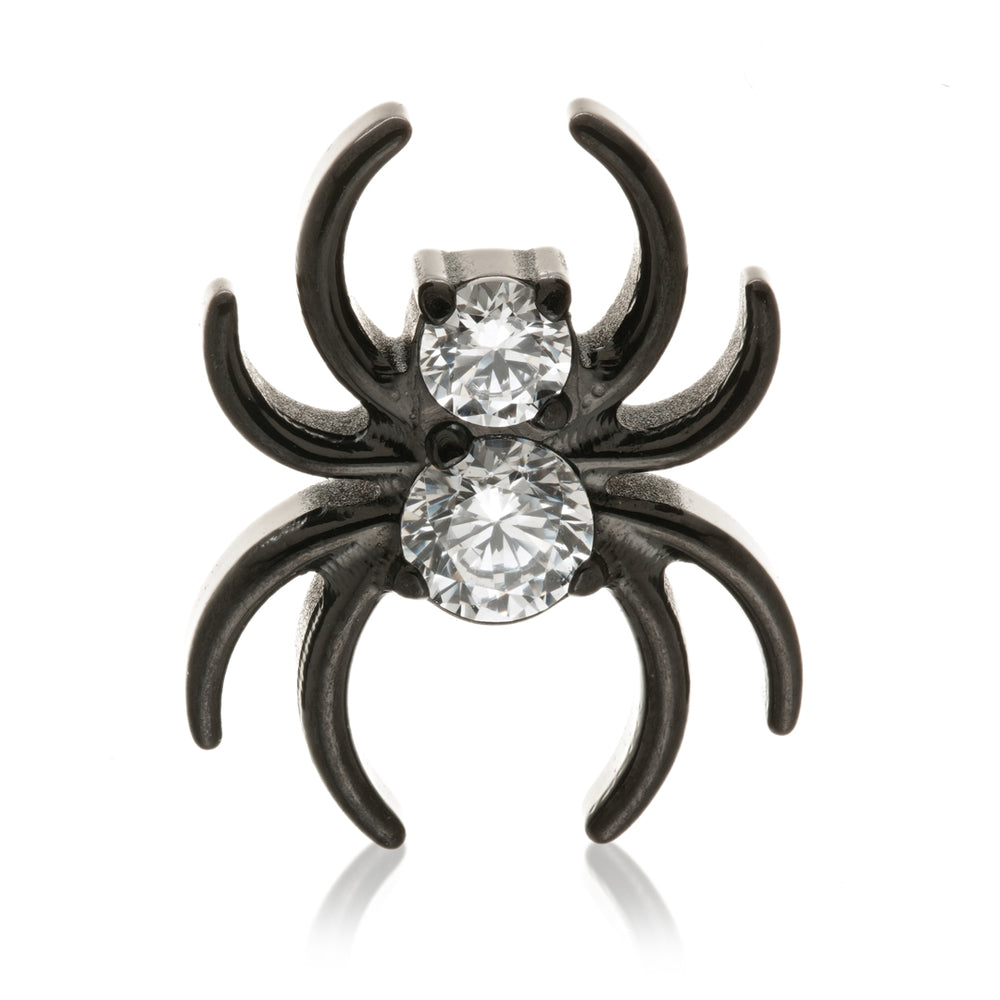 Evil Black Ti Threadless Spider Attachment