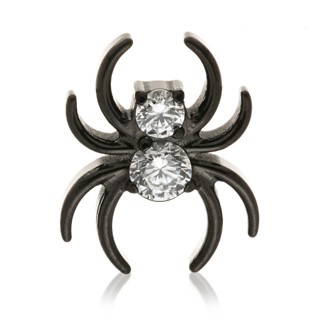 Evil Black Ti Threadless Spider Attachment