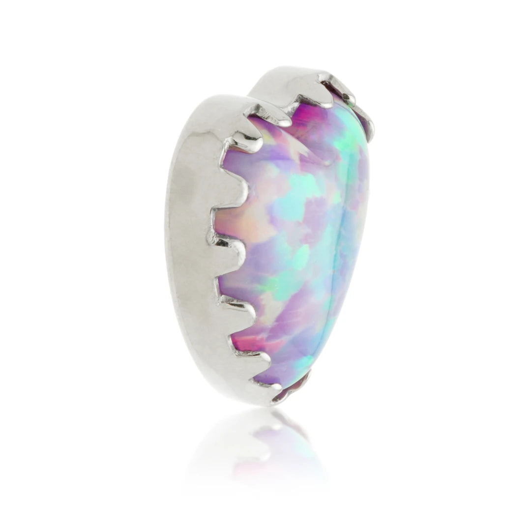 Ti Internal Opal Heart Attachment