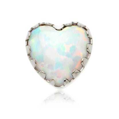 Ti Internal Opal Heart Attachment