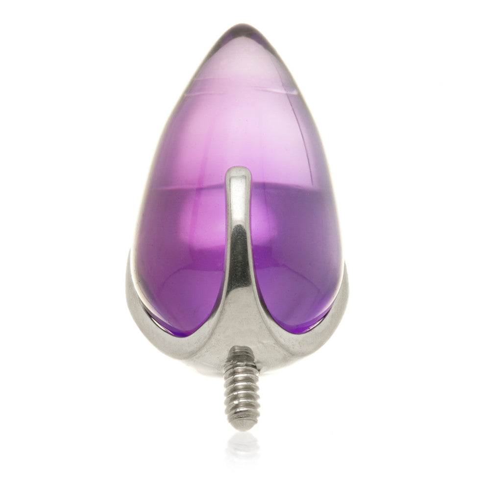 Ti Internal Natural Stone Bullet Attachment