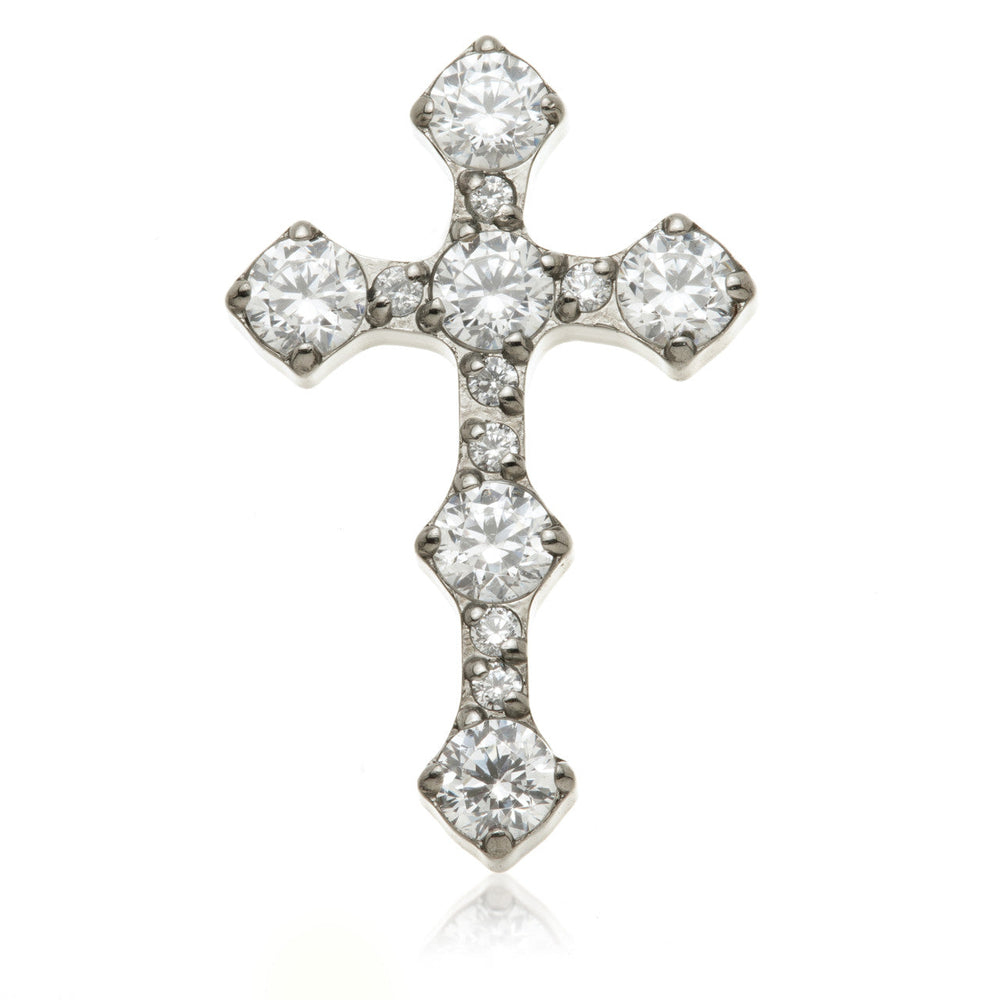 Ti Internal Jewelled Cross Attachment