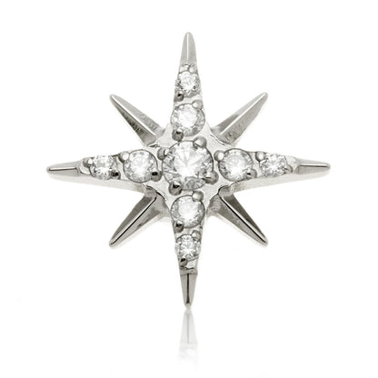 Ti Internal Jewelled Eight Point Star Attachment