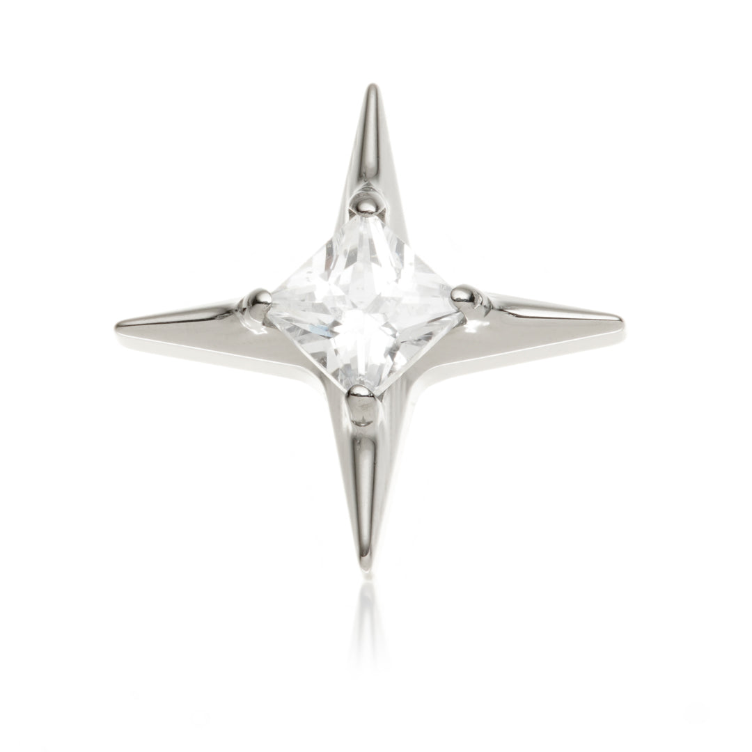 Ti Internal Jewelled Pointed Star Attachment