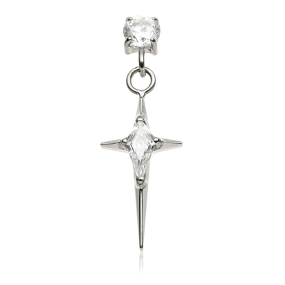 Ti Internal Prong With Hanging Celestial Dagger Attachment