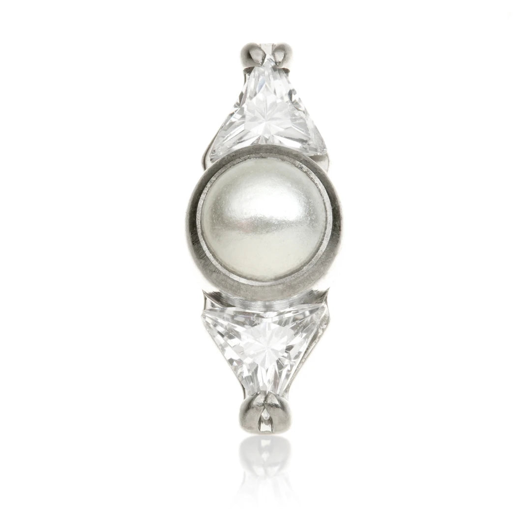 Ti Internal Pearl & Gem Cluster Attachment