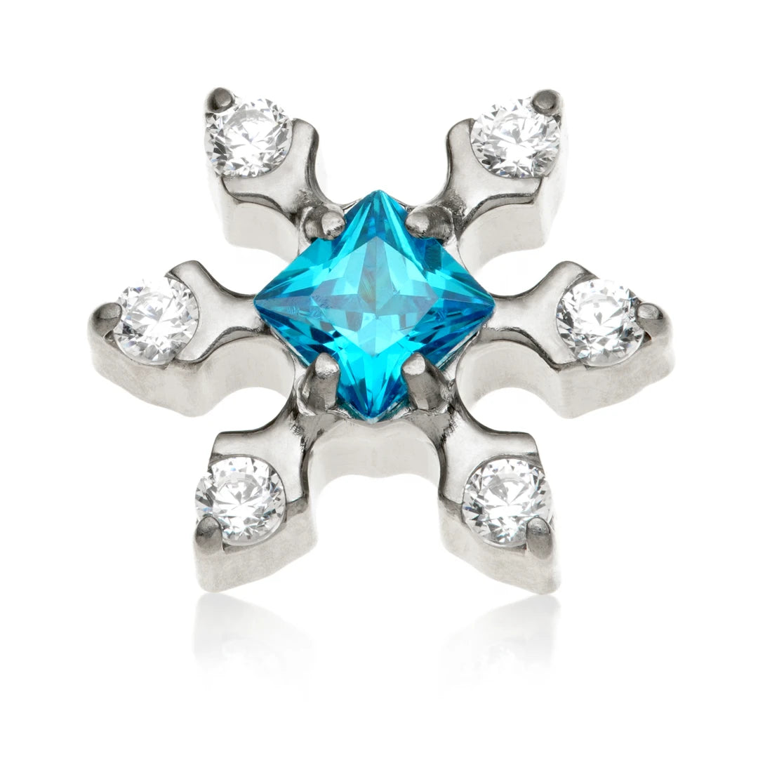 Ti Internal Jewelled Snowflake Attachment