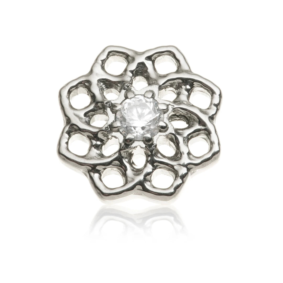 Ti Internal Jewelled Open Petal Flower Attachment