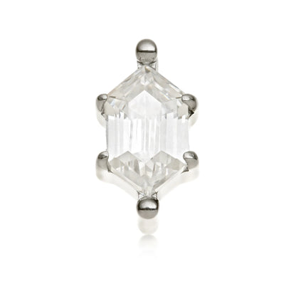 Ti Internal Jewelled Prong Hexagon Attachment