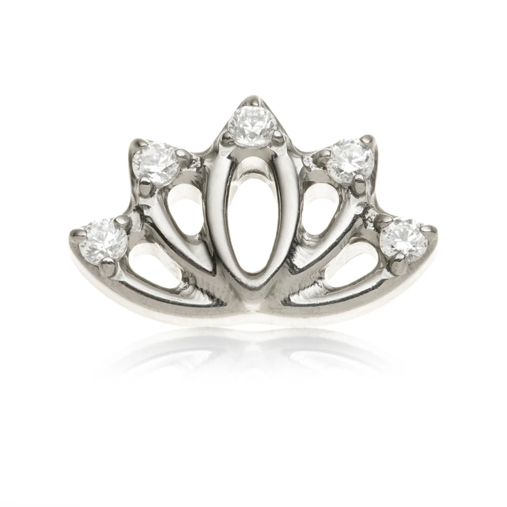 Ti Internal Jewelled Open Lotus Attachment