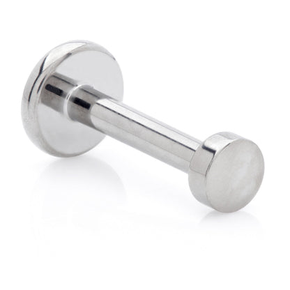 Ti Internal Micro Labret with Thick Flat Disk Attachment