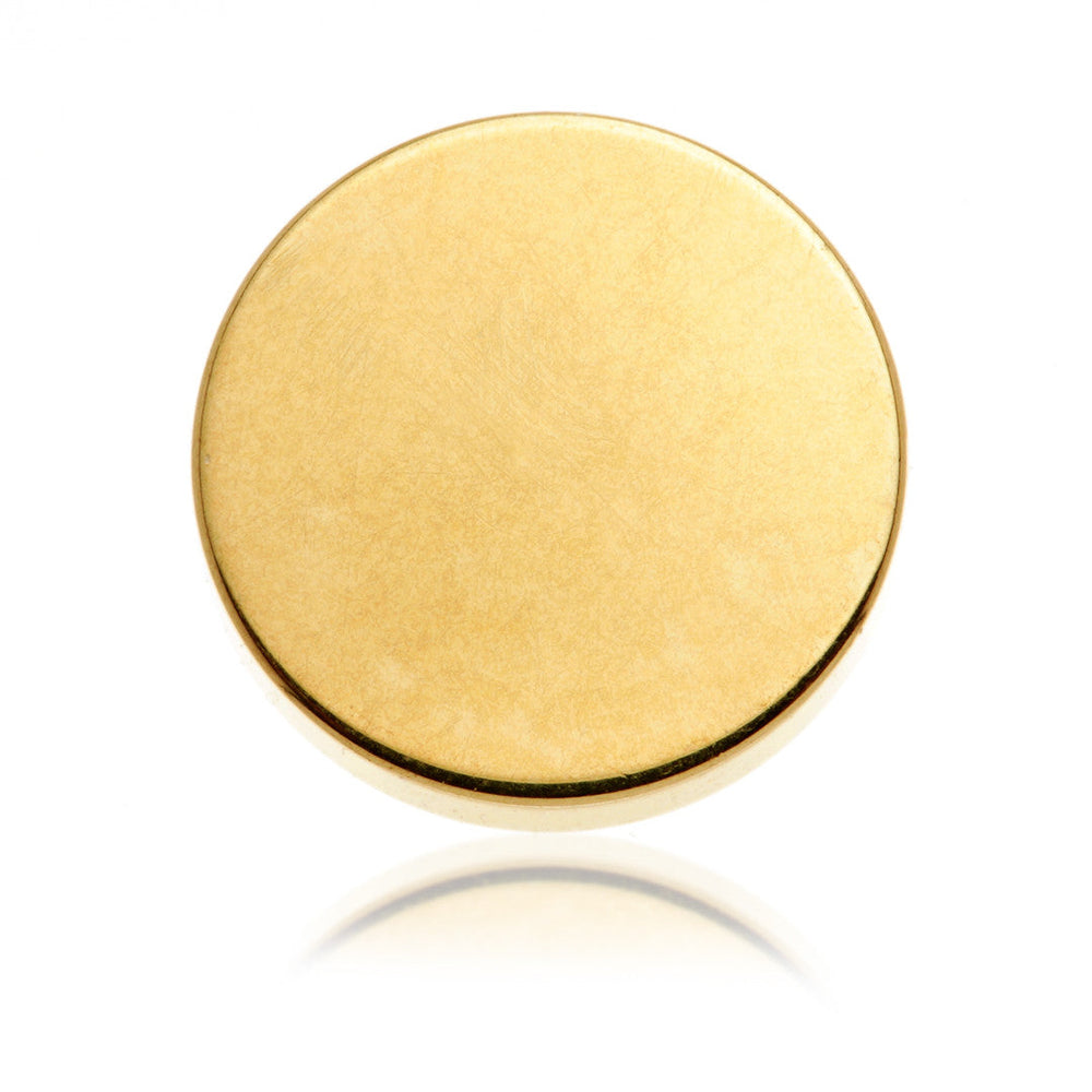 Zircon Gold Ti Flat Internal Disk