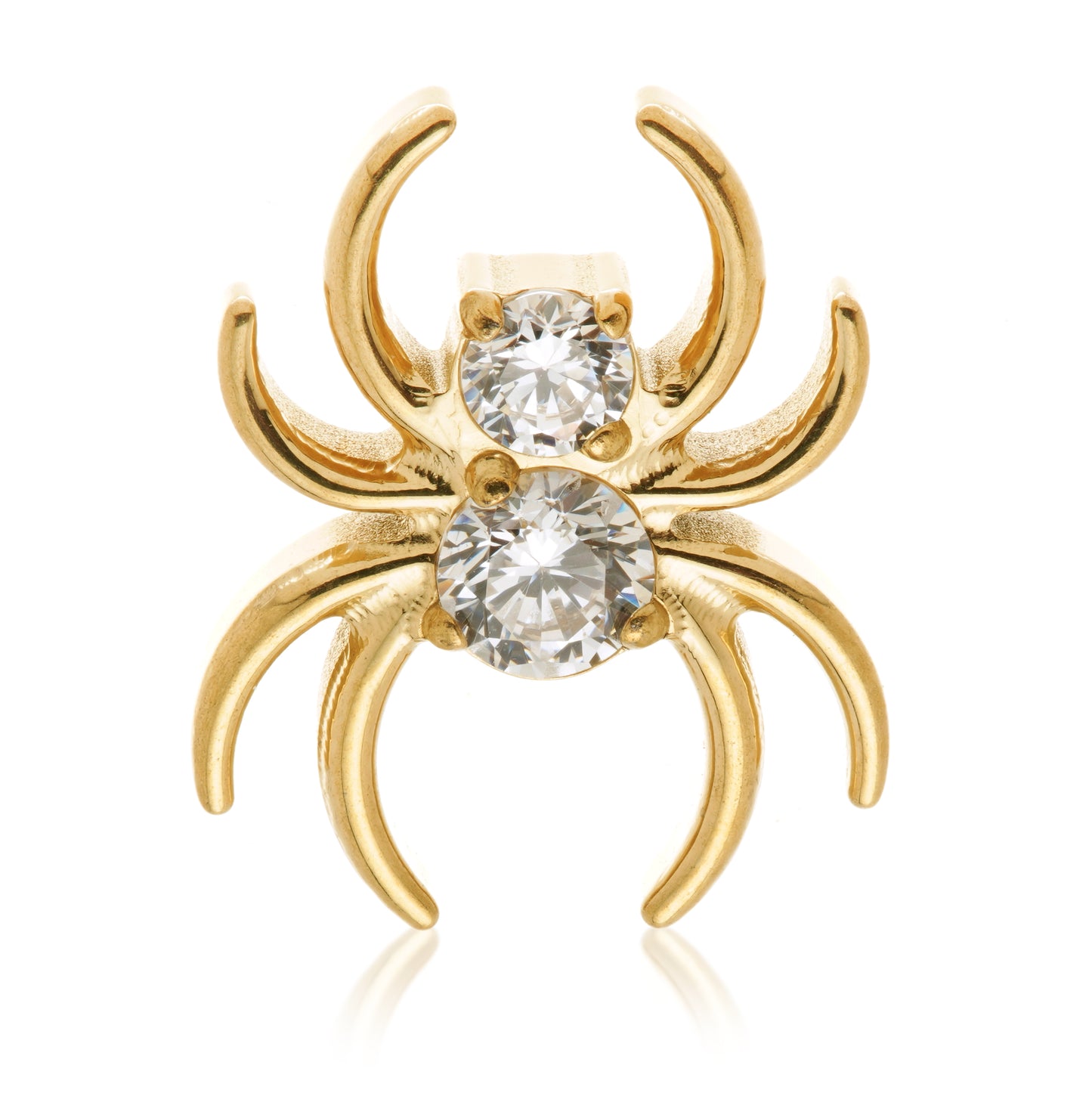 Zircon Gold Ti Threadless Spider Attachment