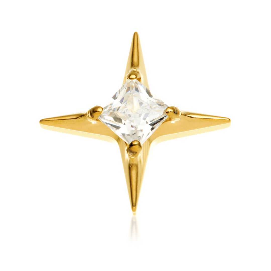 Ti Internal Jewelled Pointed Star Attachment