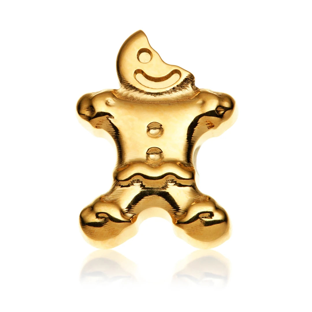 Gold PVD Ti Internal Gingerbread Man Attachment