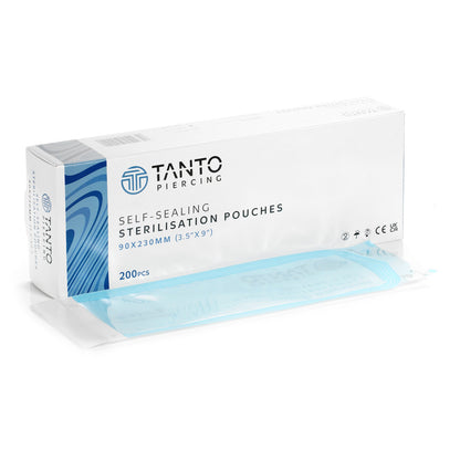 Tanto Sterilisation Pouches with Internal Indicator (200 pcs)