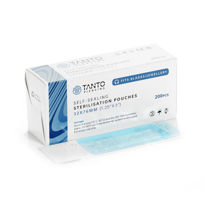 Tanto Sterilisation Pouches with Internal Indicator (200 pcs)