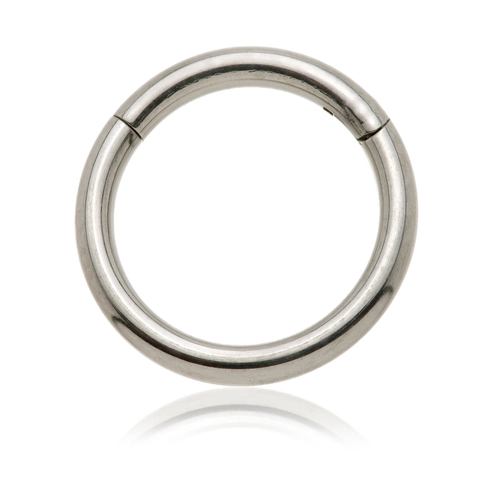 Ti Hinged Plain Segment Ring