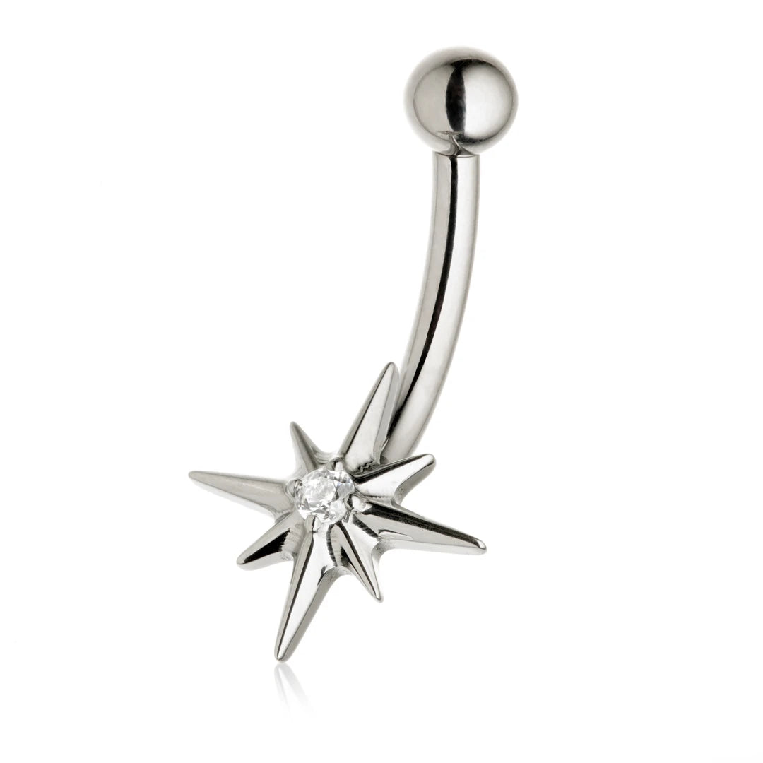 Ti Internal Jewelled North Star Rook Bar