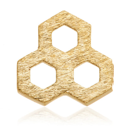 TL - 14ct Internal Gold Honeycomb Attachment